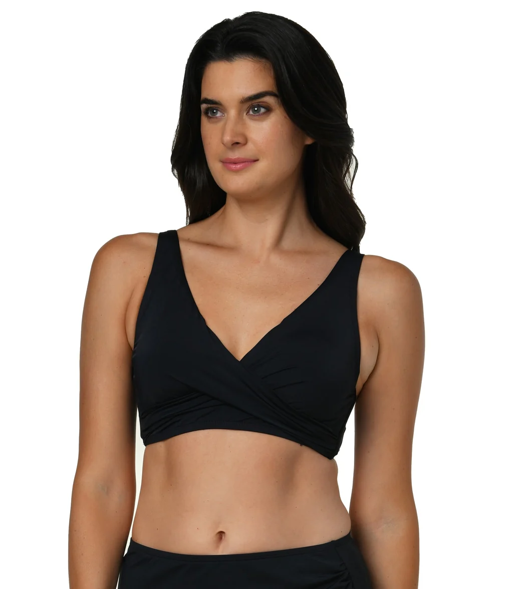 Jantzen Women's Solids Vera Surplice Bikini Top - Image 53
