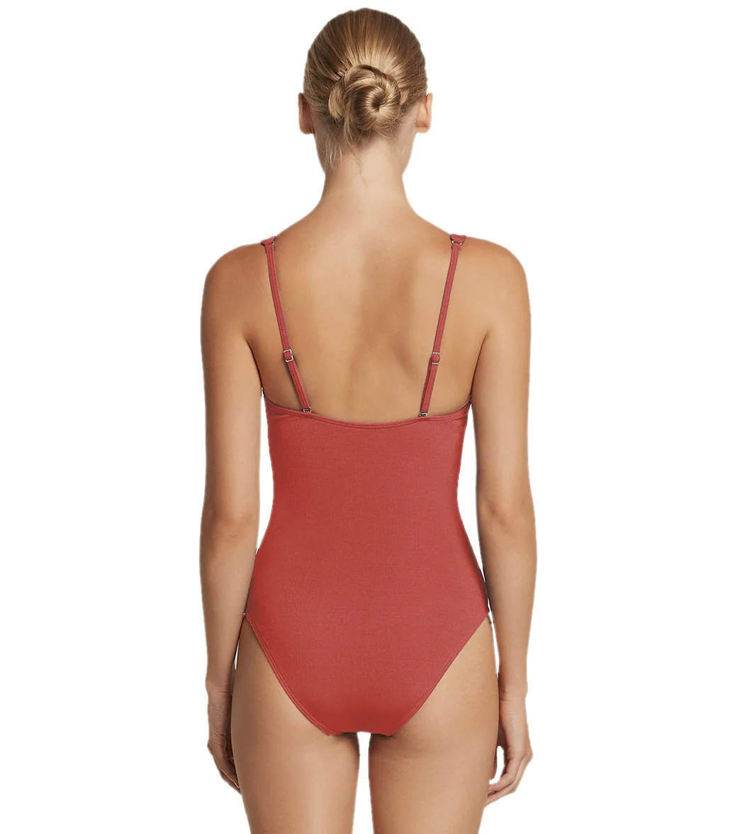 Jets Swimwear Australia Azure Square Neck One Piece Swimsuit - Image 2