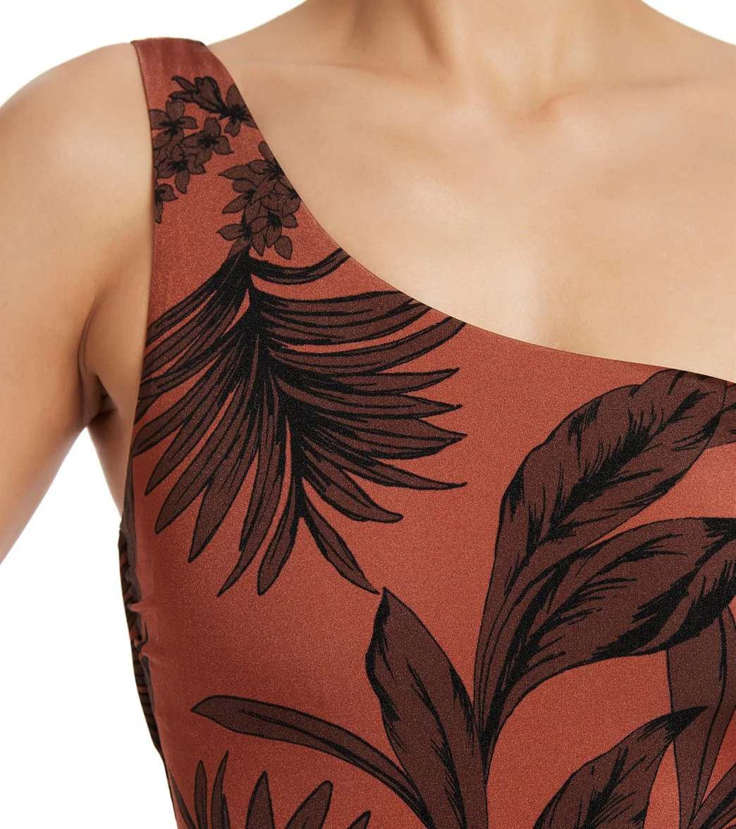 Jets Swimwear Australia Women's Desert Palm One Shoulder One Piece Swimsuit - Image 4