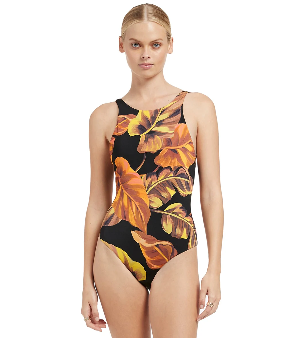 Jets Swimwear Australia Women's Palmas High Neck One Piece Swimsuit - Image 7
