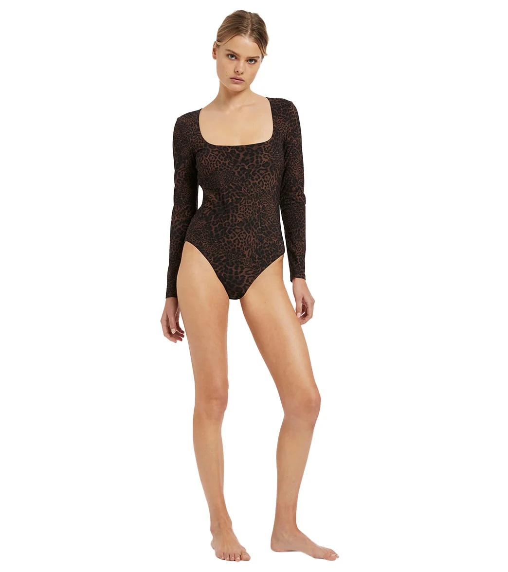 Jets Swimwear Australia Women's Pantera Square Neck One Piece Swimsuit - Image 4