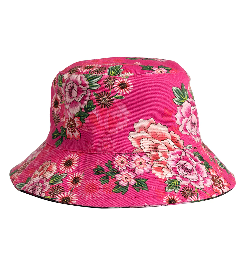 Johnny Was Blum Reversible Bucket Hat - Image 2