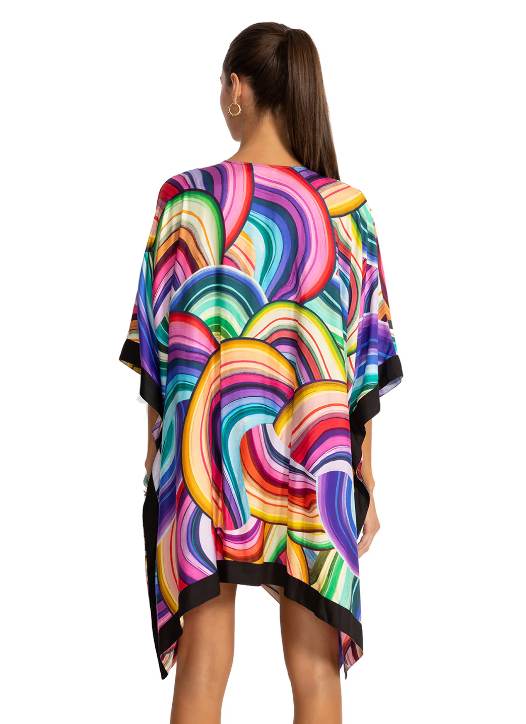 Johnny Was Women's Abel Short Kimono Cover Up - Image 5