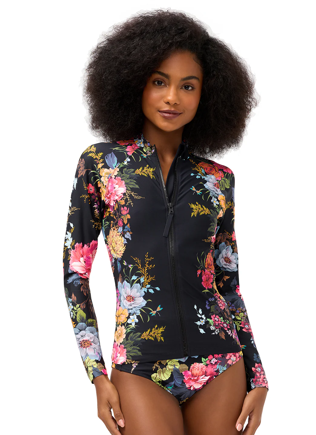 Johnny Was Women's Baccara Long Sleeve Surf Shirt - Image 2
