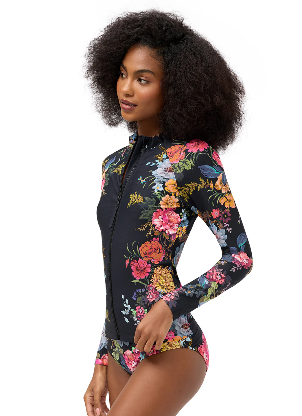 Johnny Was Women's Baccara Long Sleeve Surf Shirt - Image 4