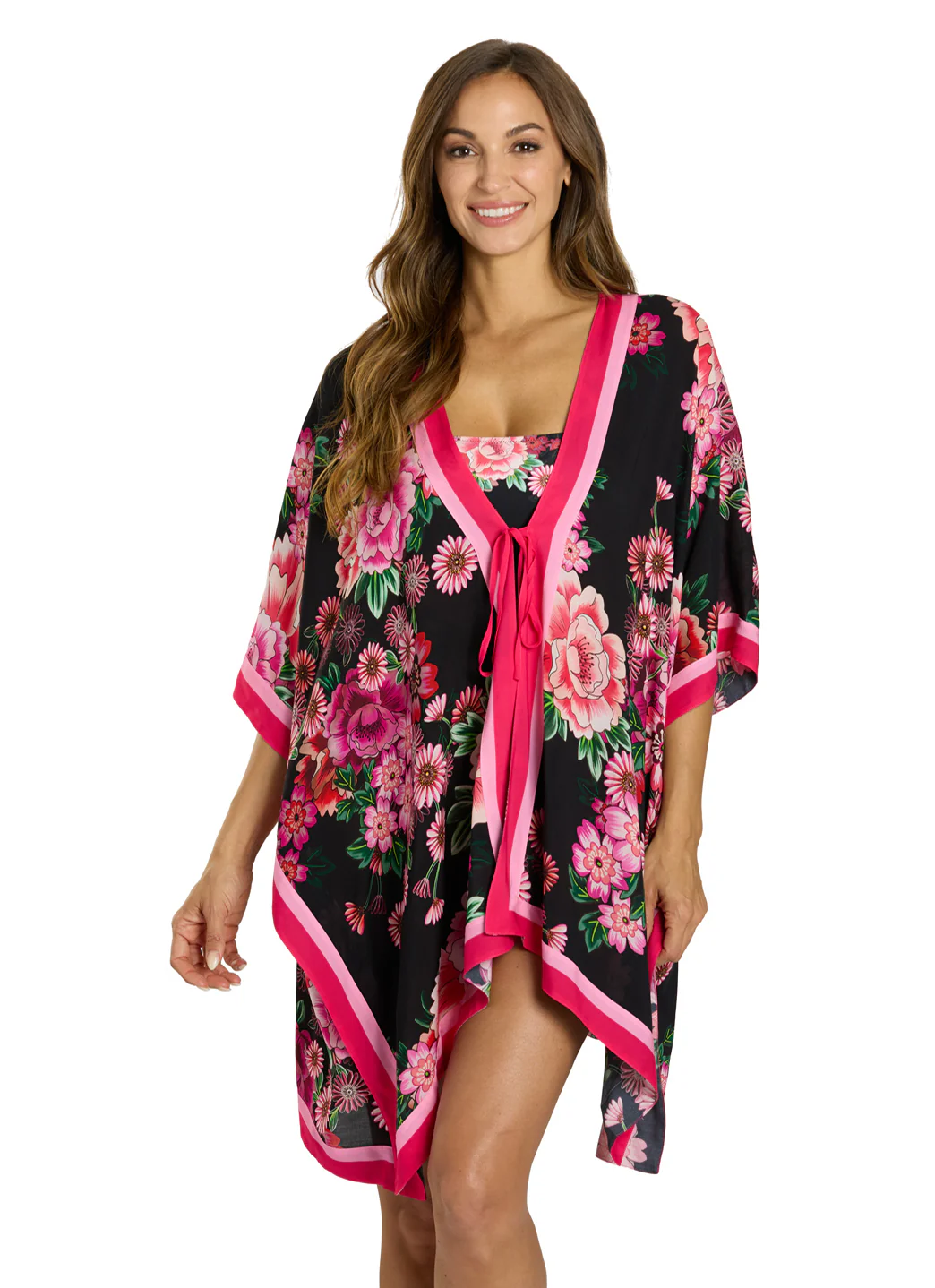 Johnny Was Women's Blum Short Kimono - Image 3
