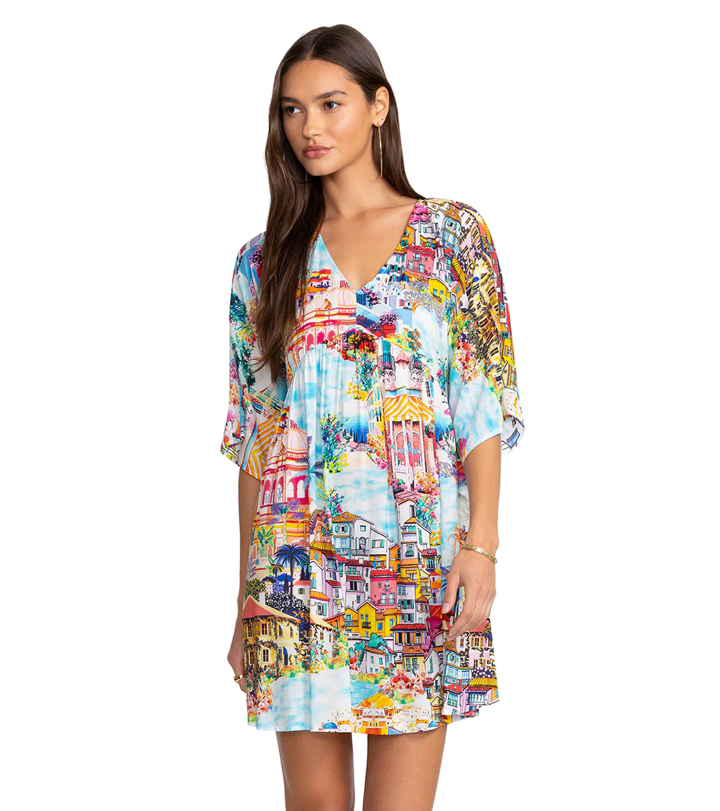 Johnny Was Women's Cannes A-Line Cover Up Dress - Image 5
