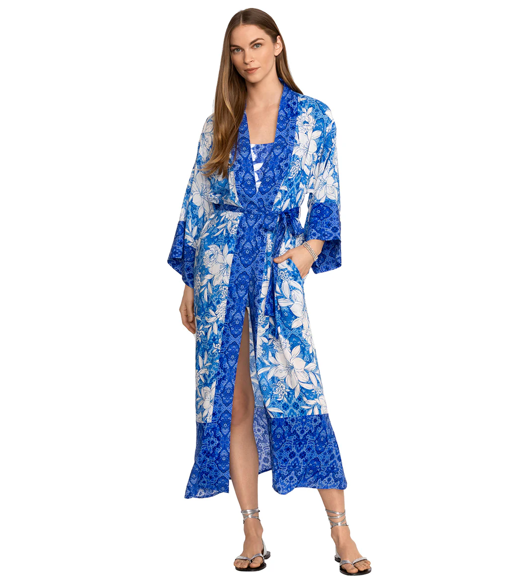 Johnny Was Women's Clio Mix Kimono Robe - Image 7