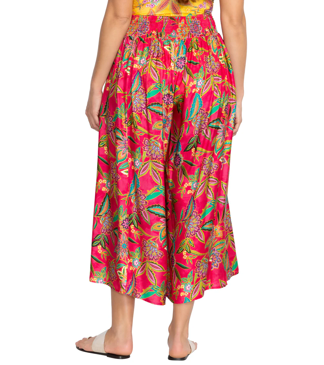 Johnny Was Women's Flamingo Palazzo Cropped Pant - Image 3