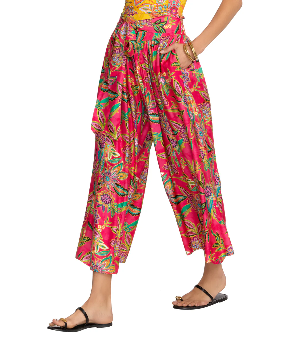 Johnny Was Women's Flamingo Palazzo Cropped Pant - Image 6