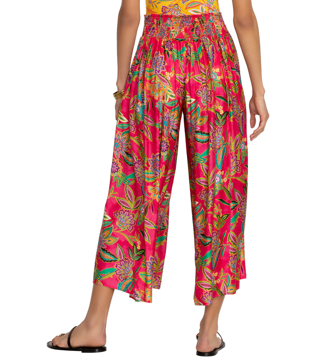 Johnny Was Women's Flamingo Palazzo Cropped Pant - Image 7