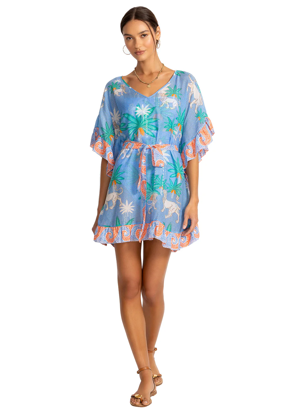 Johnny Was Women's Johnny Was x Paolita Circe's Garden Tulum Kaftan - Image 6