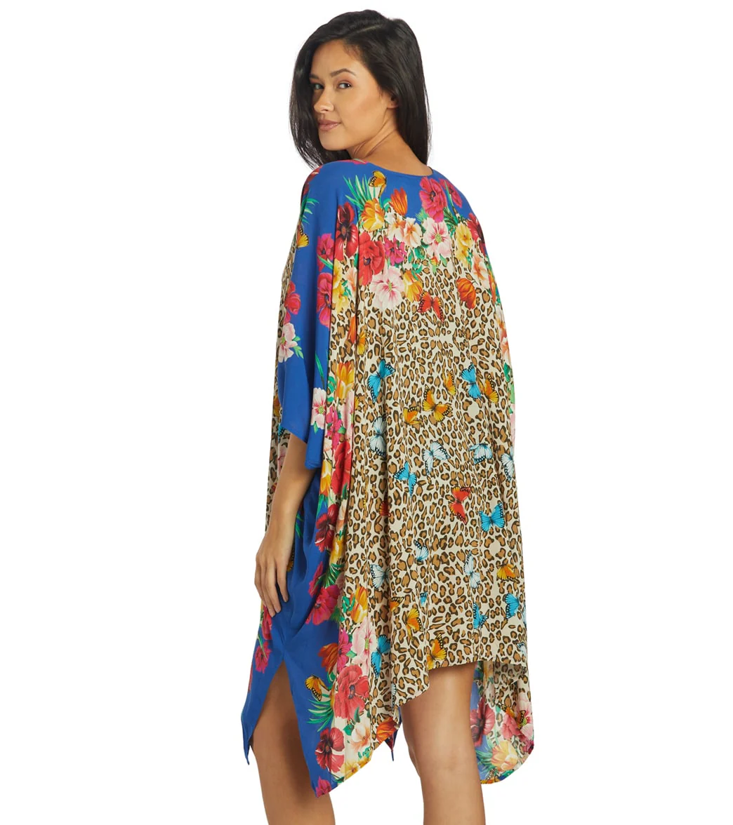 Johnny Was Women's Mayflower Short Kimono Cover Up - Image 3