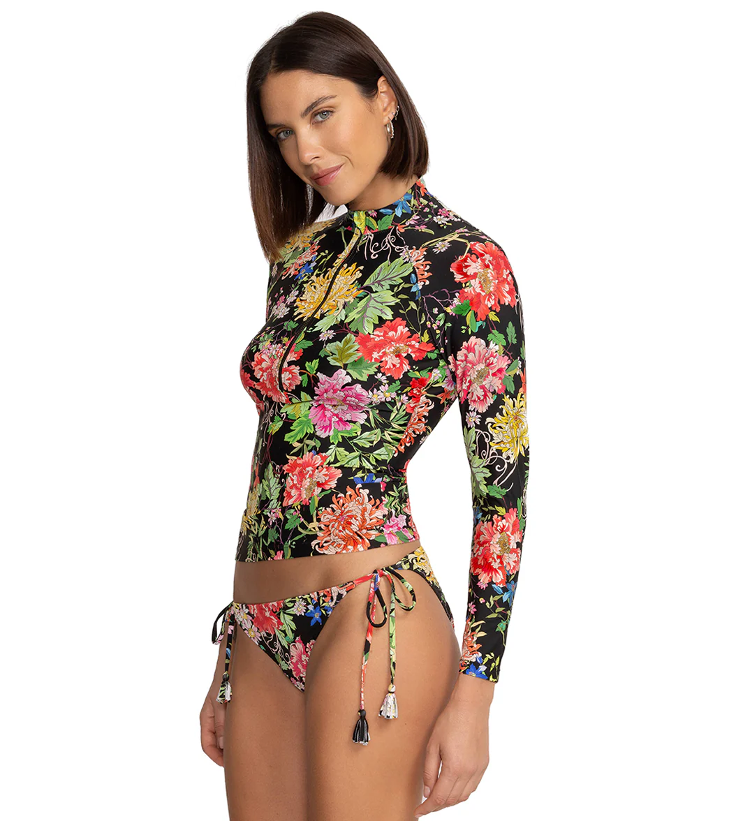 Johnny Was Women's Metalli Mix String Bikini Bottom - Image 2