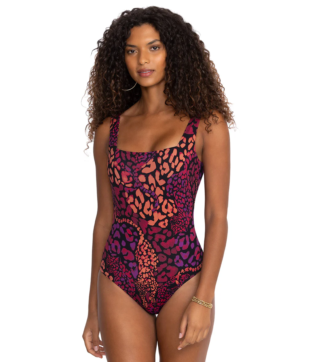 Johnny Was Women's Reversible Afeni Square Neck One Piece Swimsuit - Image 7