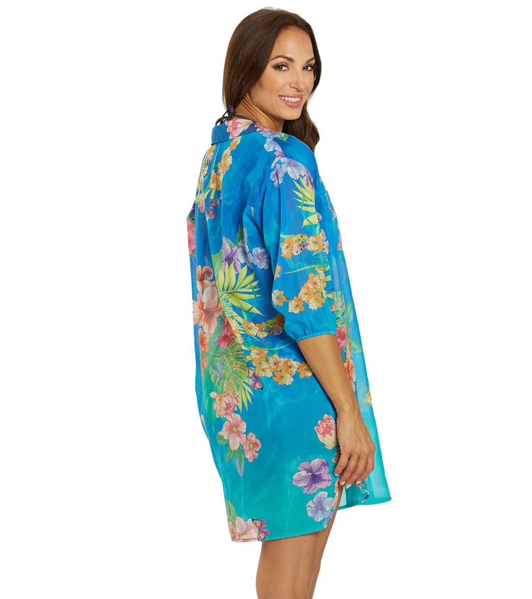 Johnny Was Women's Shirt Cover Up Dress - Image 3