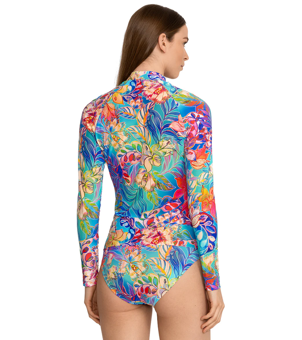 Johnny Was Wome's Helena Long Sleeve Surf Shirt - Image 3