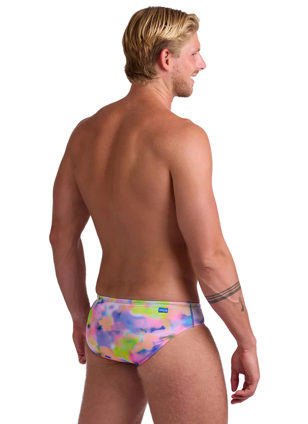 JOLYN Men's Brolyn Brightlight Brief Swimsuit - Image 4