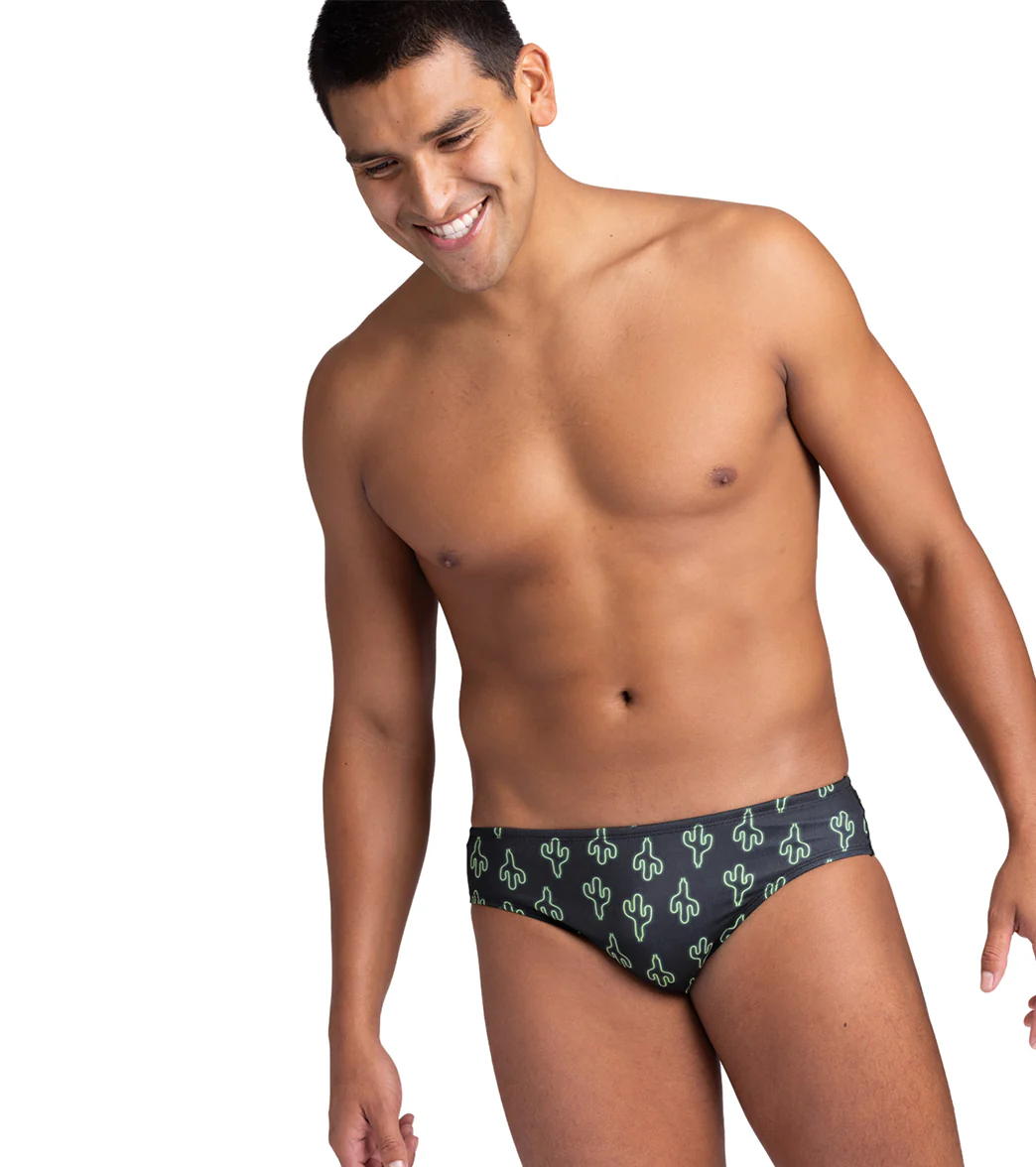 JOLYN Men's Brolyn Cactguy Brief Swimsuit - Image 4
