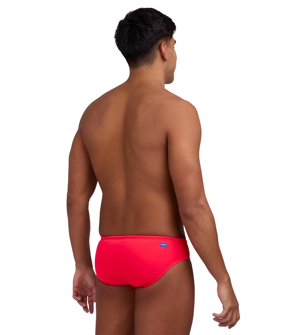 JOLYN Men's Brolyn Solid Brief Swimsuit - Image 109