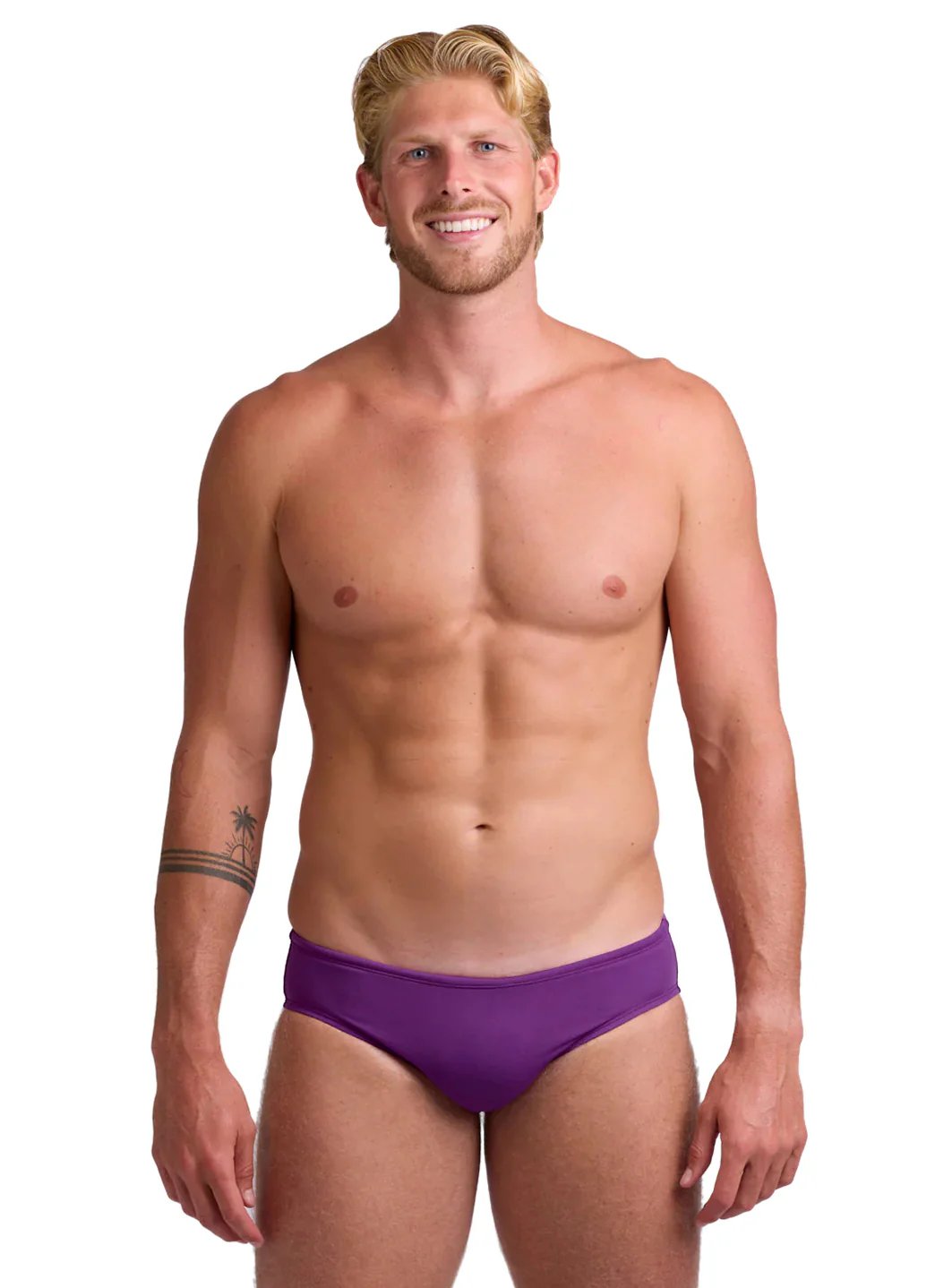 JOLYN Men's Brolyn Solid Brief Swimsuit - Image 113