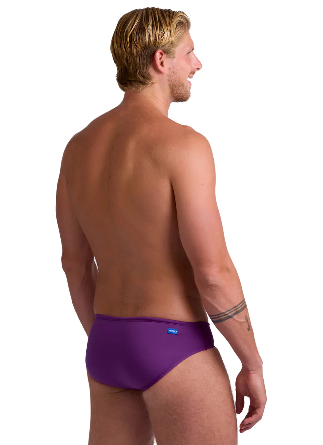 JOLYN Men's Brolyn Solid Brief Swimsuit - Image 115