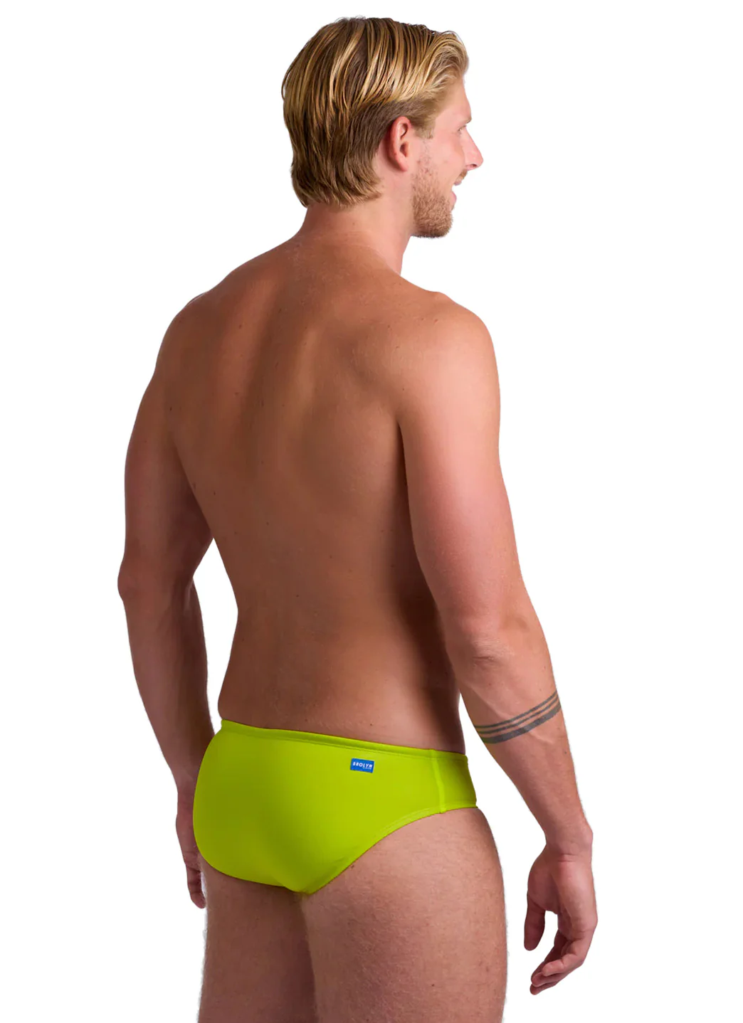 JOLYN Men's Brolyn Solid Brief Swimsuit - Image 121