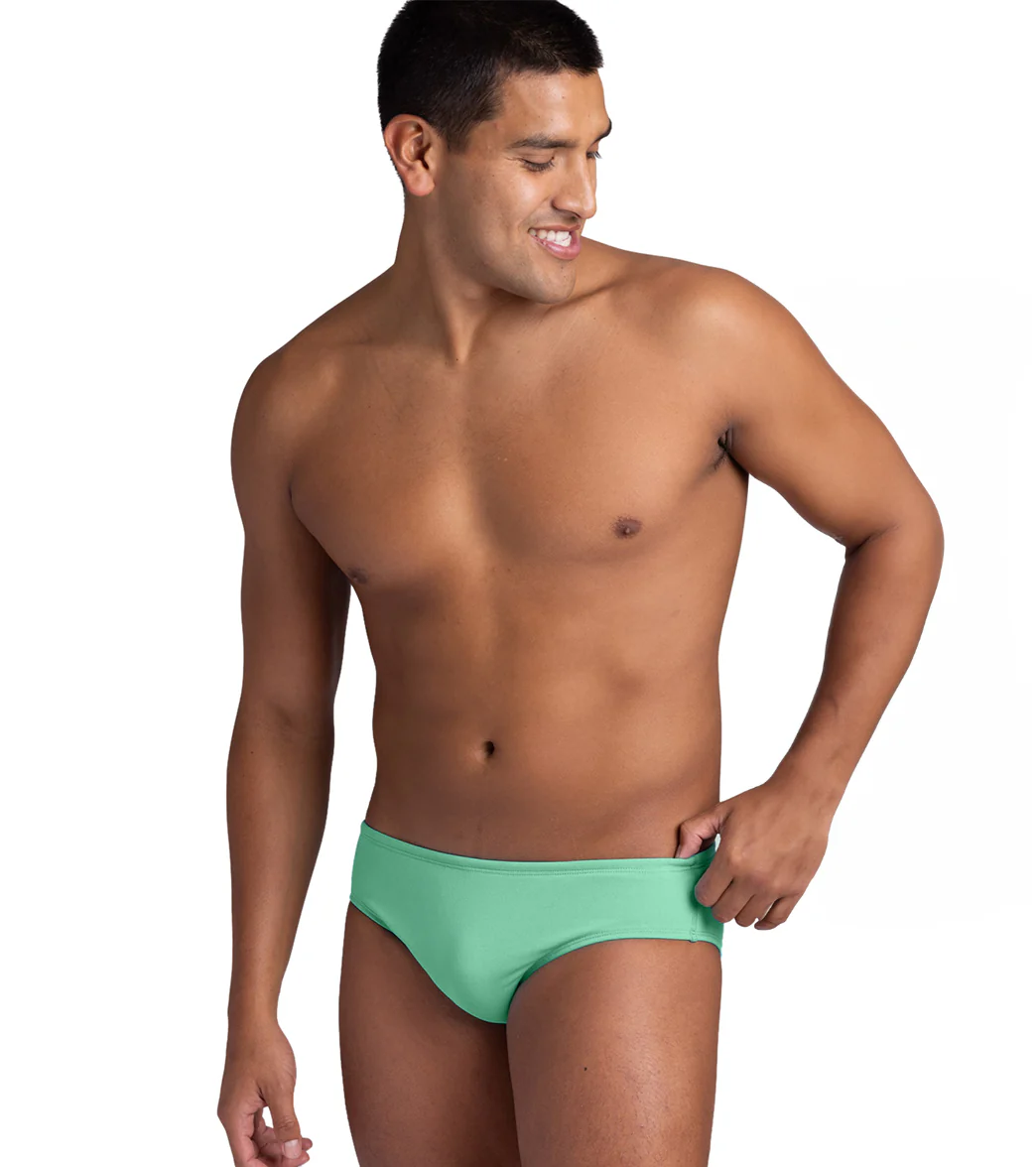 JOLYN Men's Brolyn Solid Brief Swimsuit - Image 67