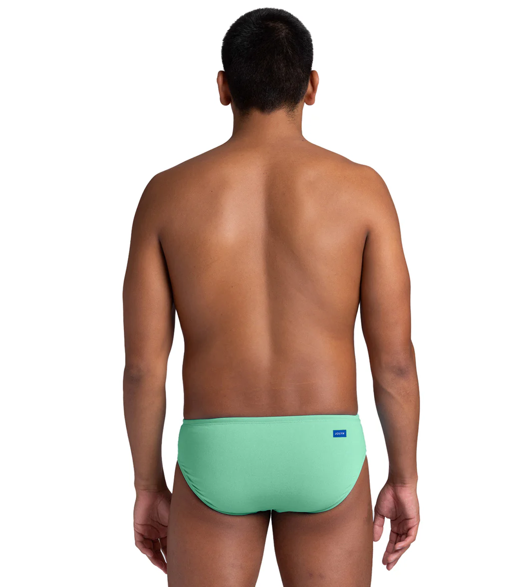 JOLYN Men's Brolyn Solid Brief Swimsuit - Image 68