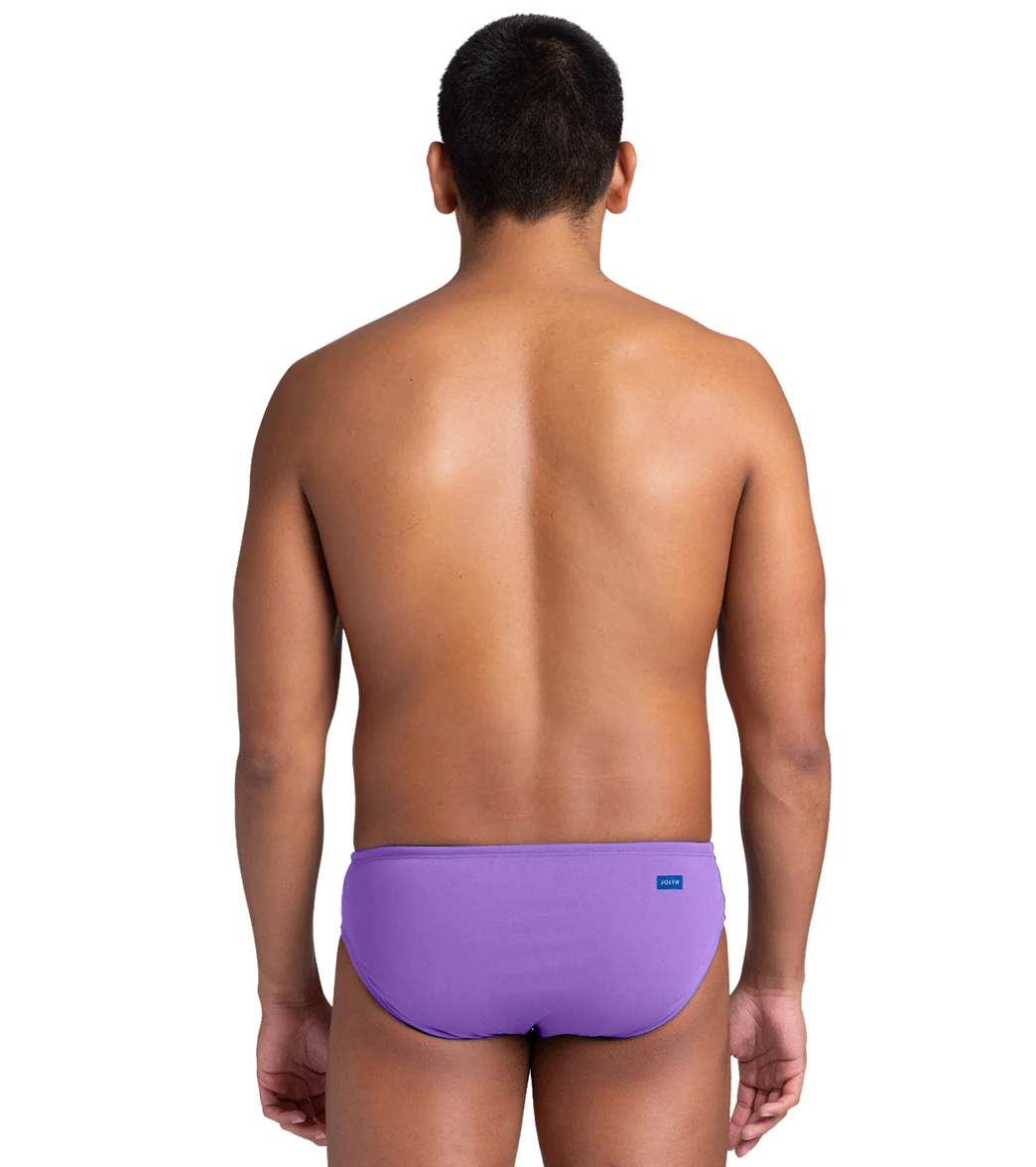 JOLYN Men's Brolyn Solid Brief Swimsuit - Image 74