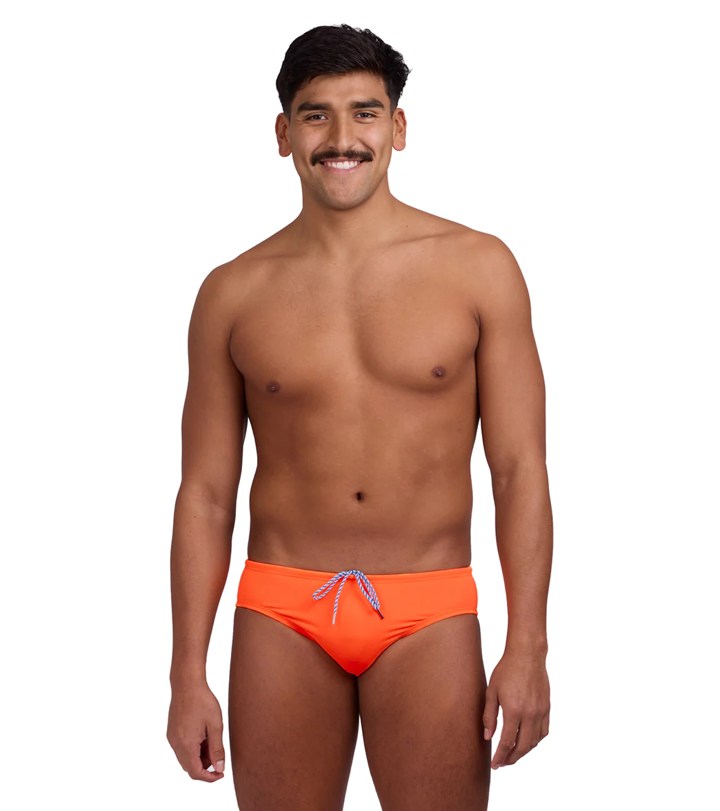 JOLYN Men's Brolyn Solid Brief Swimsuit - Image 89