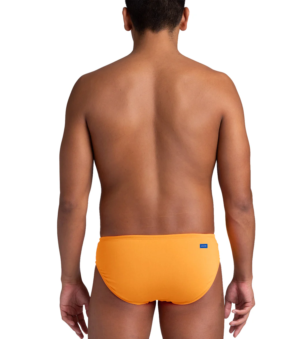 JOLYN Men's Brolyn Solid Brief Swimsuit - Image 98