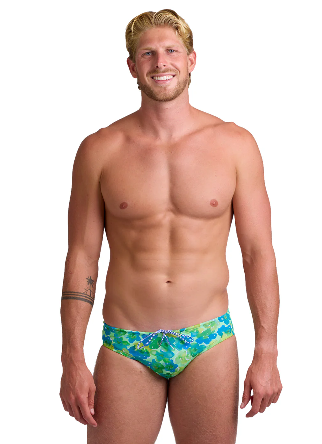 JOLYN Men's Brolyn Water Blossom Brief Swimsuit - Image 6
