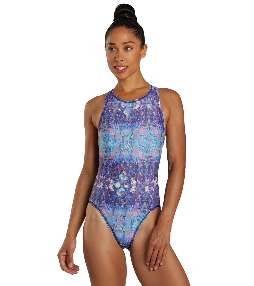 JOLYN Women's Anique Spaced Out Water Polo Suit - Image 6