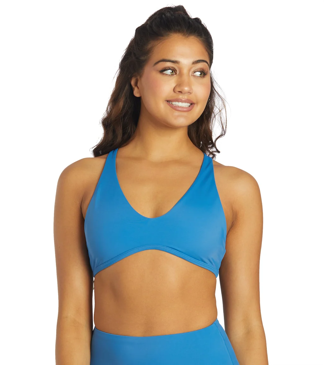 JOLYN Women's Aster Solid Racerback Bikini Top - Image 34