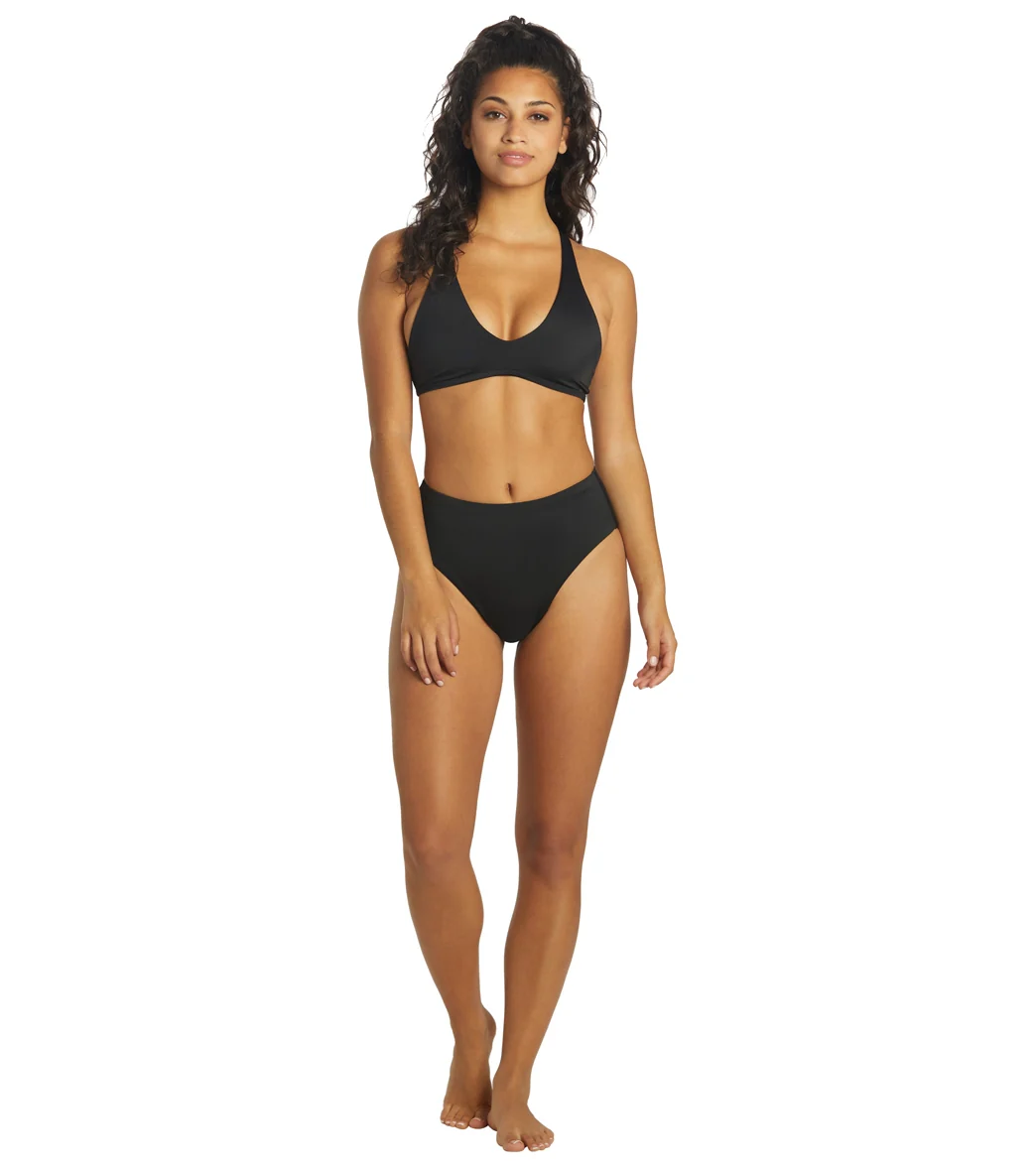 JOLYN Women's Aster Solid Racerback Bikini Top - Image 75