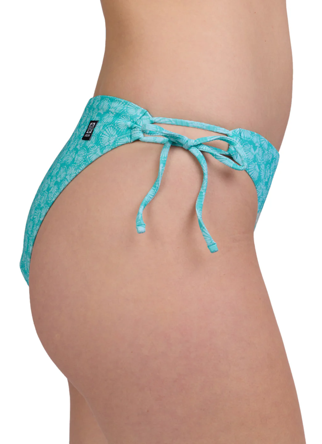 JOLYN Women's Bella Clamshell Tie Side Bikini Bottom - Image 7