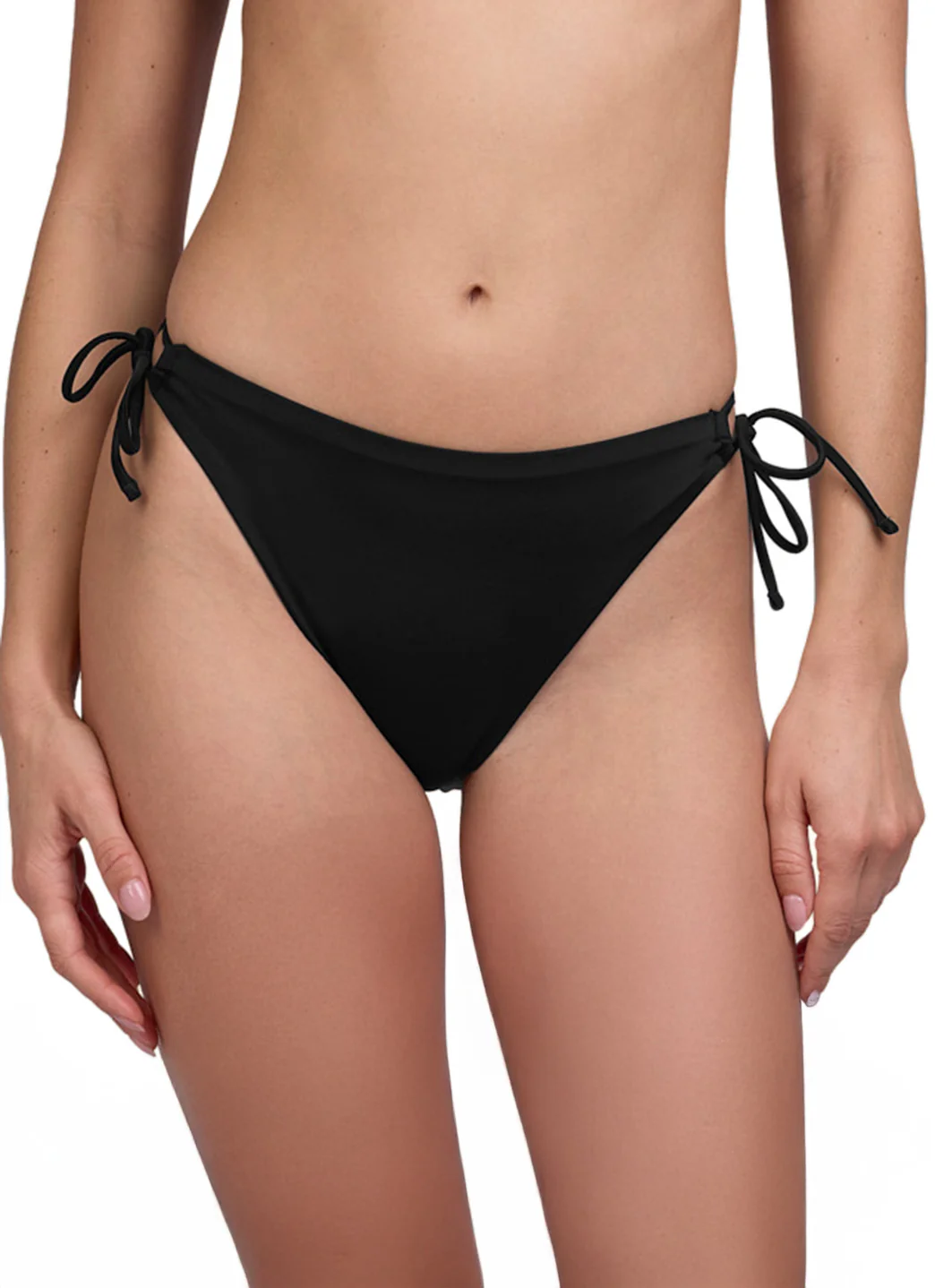JOLYN Women's Bella Solid Tie Side Bikini Bottom - Image 16