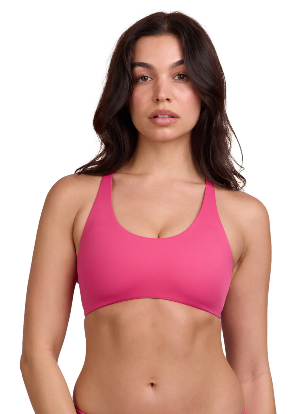 JOLYN Women's Blake Solid Tie-Back Bikini Top - Image 8