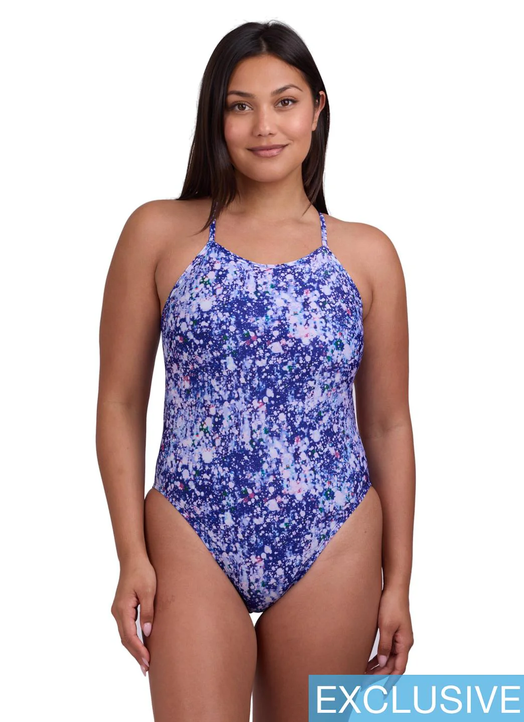 JOLYN Women's Brandon 2 Paintsplash One Piece Swimsuit - Image 3