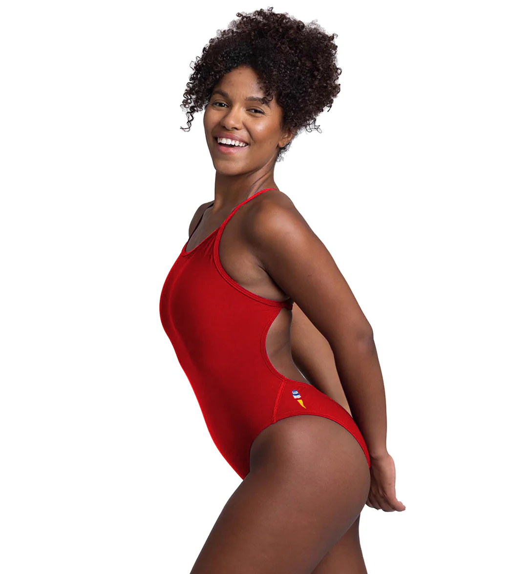 JOLYN Women's Brandon 2 Scoops One Piece Swimsuit - Image 5
