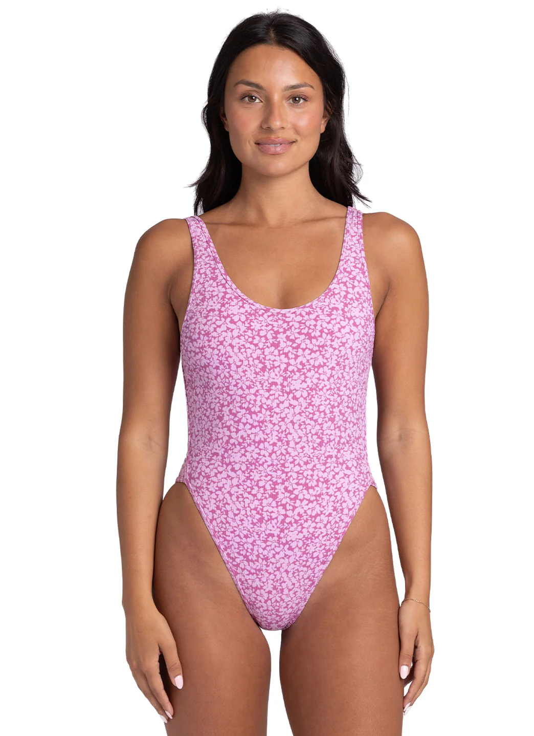 JOLYN Women's Calypso Catherine Rib French Cut One Piece Swimsuit - Image 2