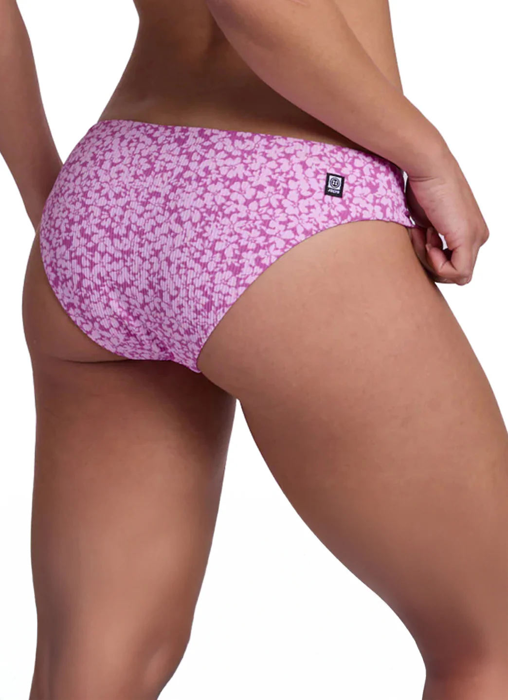 JOLYN Women's Calyso Valle Rib Moderate Bikini Bottom - Image 4