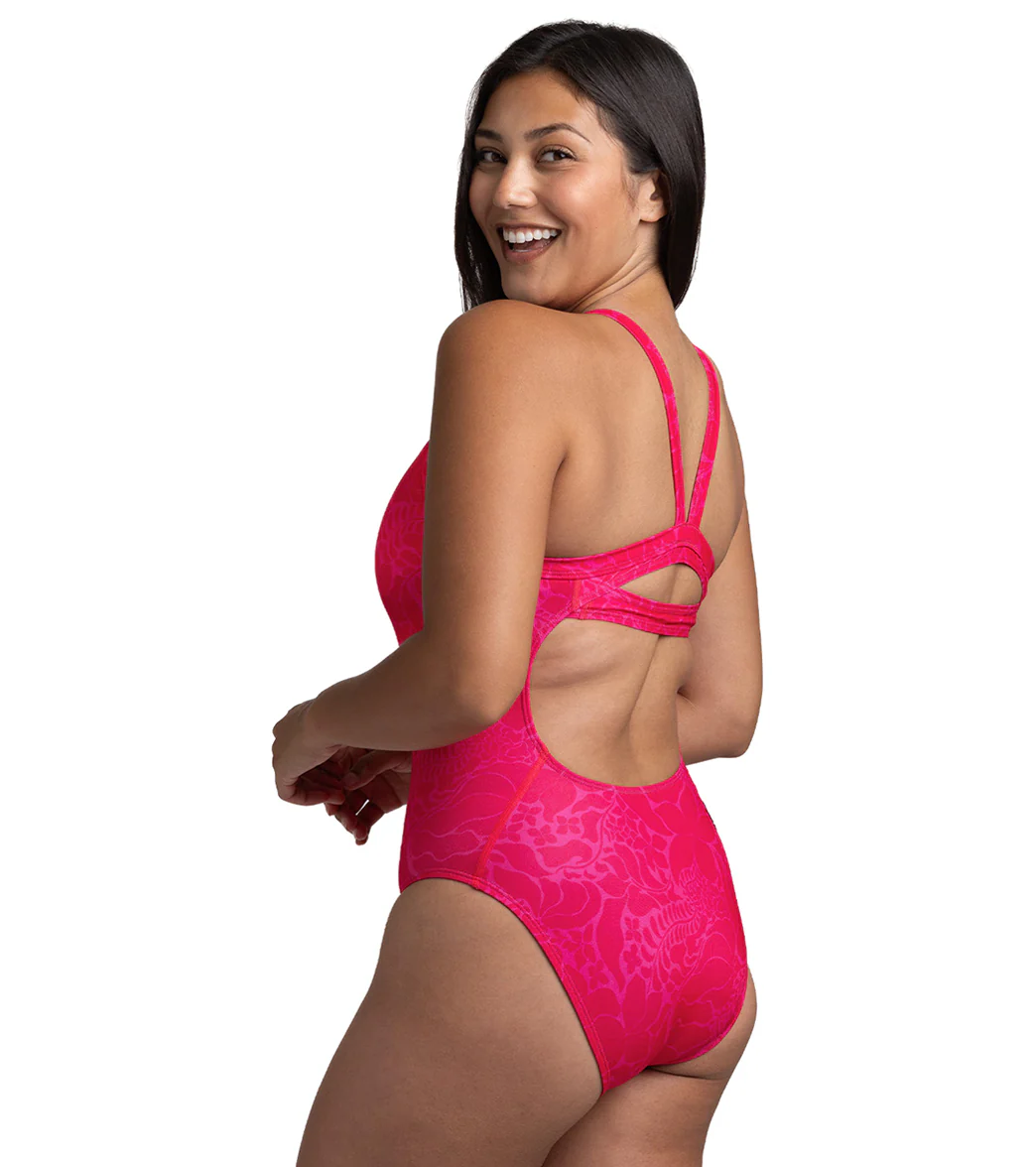 JOLYN Women's Caroline Mosaic One Piece Swimsuit - Image 2