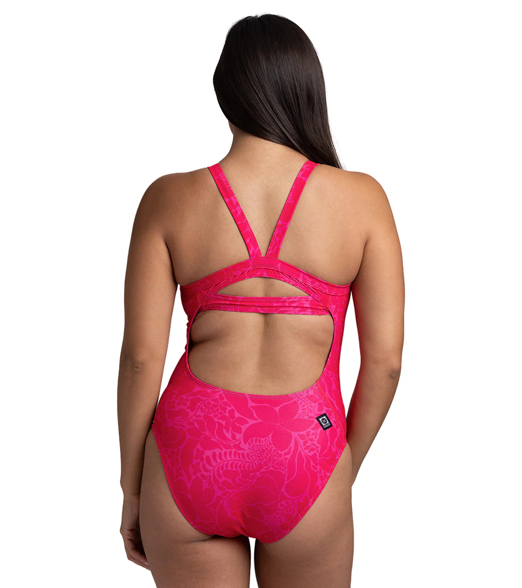 JOLYN Women's Caroline Mosaic One Piece Swimsuit - Image 3