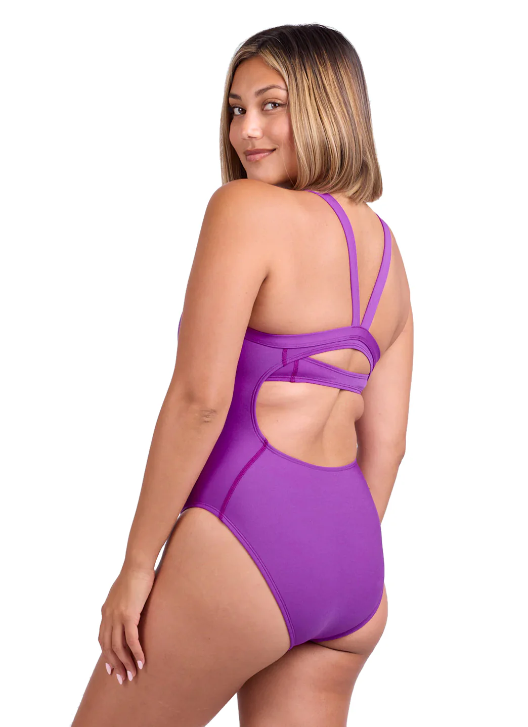 JOLYN Women's Caroline Solid One Piece Swimsuit - Image 24