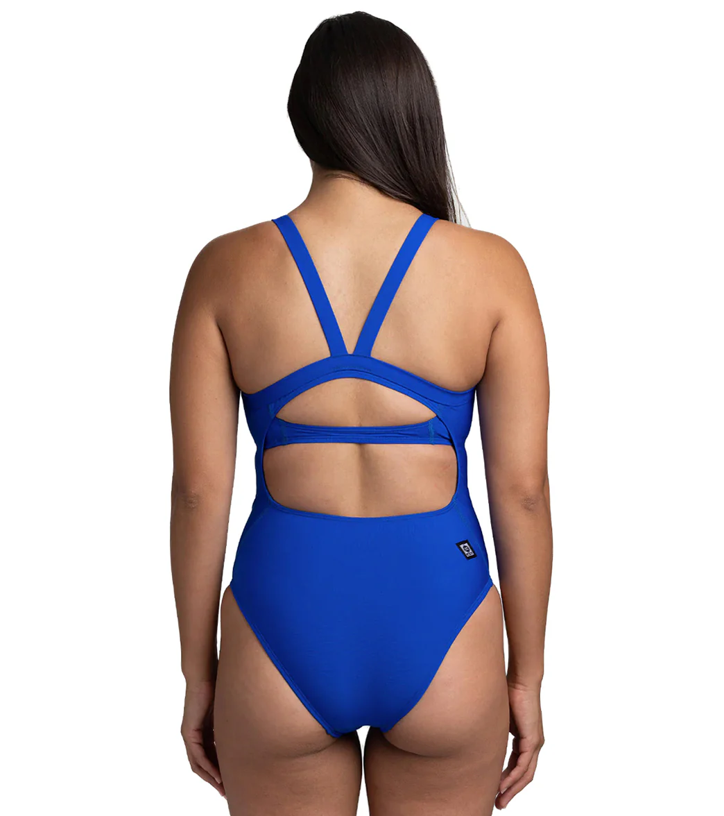 JOLYN Women's Caroline Solid One Piece Swimsuit - Image 4
