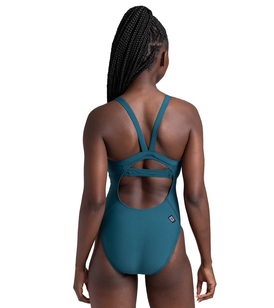 JOLYN Women's Caroline Solid One Piece Swimsuit - Image 42