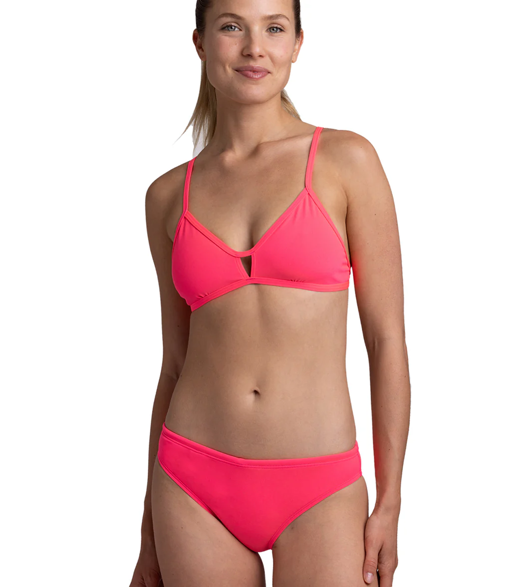 JOLYN Women's Chloe Solid Bikini Top - Image 17