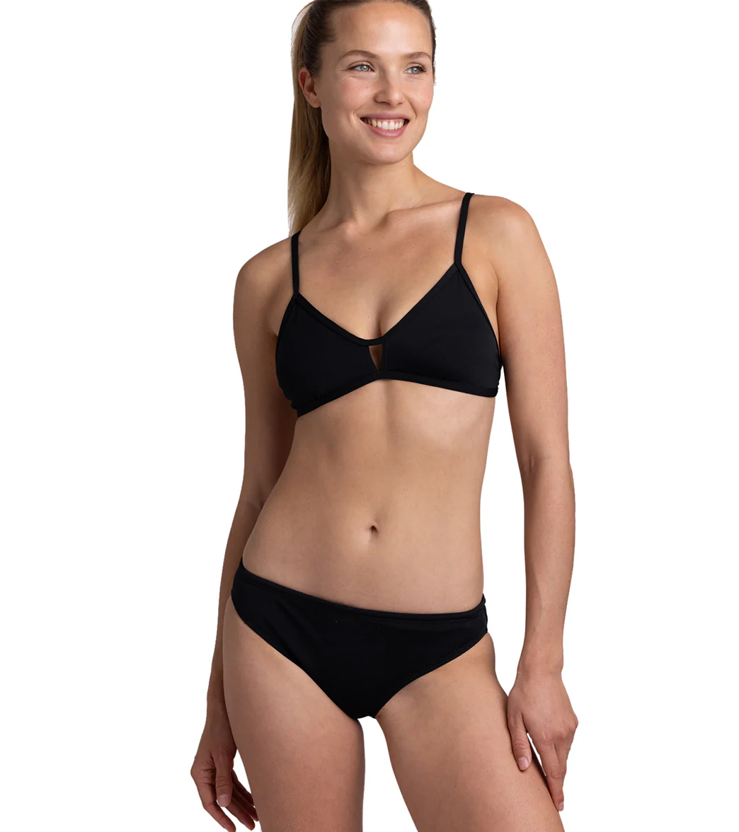 JOLYN Women's Chloe Solid Bikini Top - Image 36